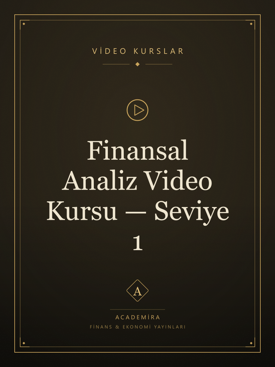 Finansal Analiz Video Kursu — Seviye 1
