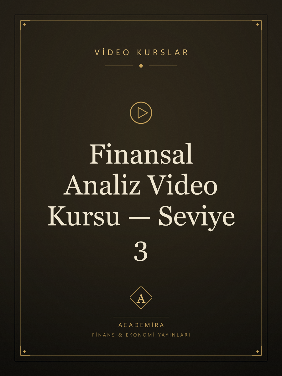 Finansal Analiz Video Kursu — Seviye 3