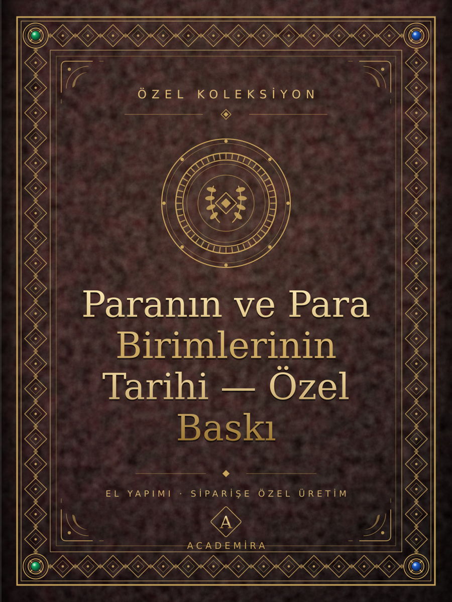 Paranın ve Para Birimlerinin Tarihi — Özel Baskı